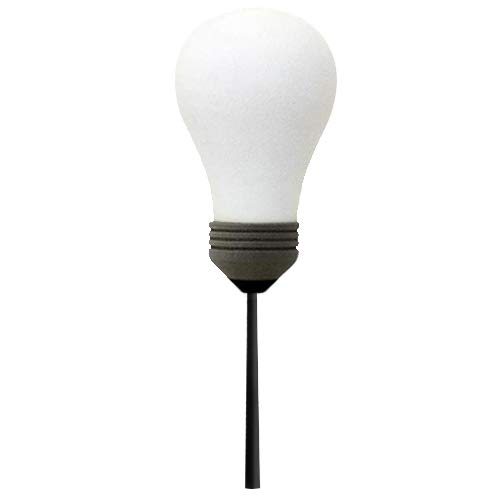 Cool Bright One Bright Idea White Light Bulb Truck, Car, SUV Antenna Topper Auto Accessory