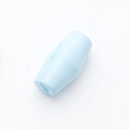 Simply Sew Crafty™ - 10 pcs x Baby Duffle Buttons 20mm Wide Baby Toggles (Pale Blue)