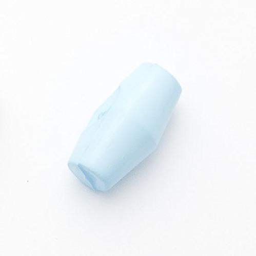 10 Pieces of Baby Duffle Buttons 20mm/25mm/32mm/38mm Wide Baby Toggles - Simply Sew CraftyTM (UK) (20mm - Pale Blue) โ image 1