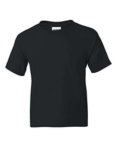 Gildan t-shirt jeunesse DryBlend 2 pack XL noir bleu ciel