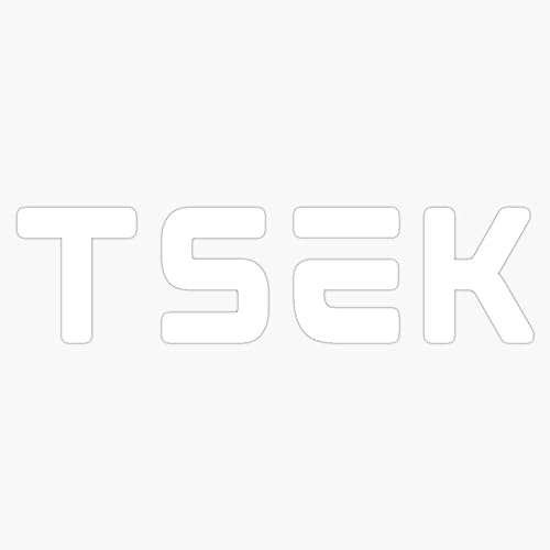 Tsek, South African Transparent Sticker Vinyl Decal Bumper Sticker 5"
