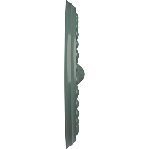 Médaillon de plafond en cuivre antique peint à la main style cloud burst - 4