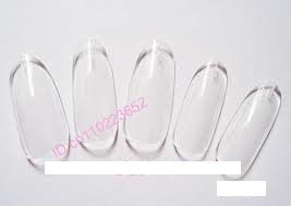BOO7 - Fingernägel falsche Nägel Oval Nägel transparent Nail 500 Nagel künstliche von Boolavard® TM Cover