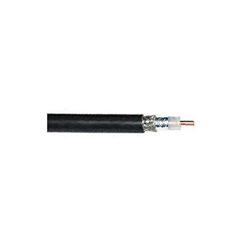 Belden 9913 010100 RG-8/U 1 foot foot Black Low Loss Coax Cable