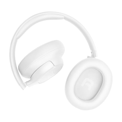 Image of JBL Tune 730 BT Wireless Over-Ear Headphones with JBL Pure Bass Sound, Up to 76 Hours of Music Playback, Bluetooth 6.0, Lightweight, Foldable Design, Google Fast Pair, Microsoft Swift Pair, White
