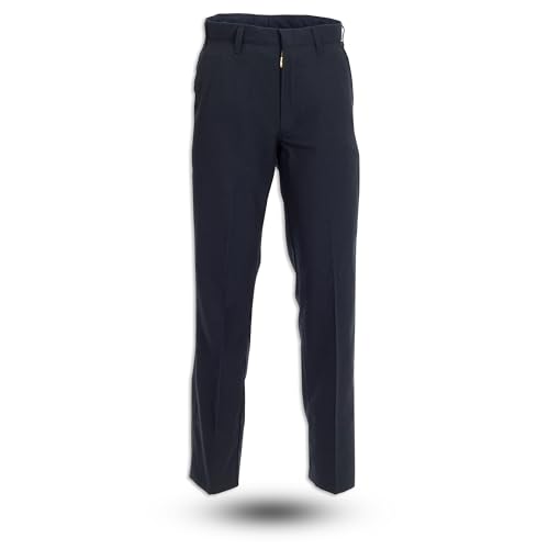 TOPPS SAFETY APPAREL Nomex® Flame Resistant Uniform Pant PA70, Navy / 32