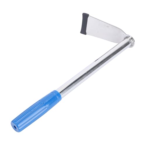FUNOMOCYA 1Pc Household Stainless Steel Hoe Durable Weeding Tool for Planting Heavy Duty Gardening Hand Tool for Efficient Removal and Soil Preparation