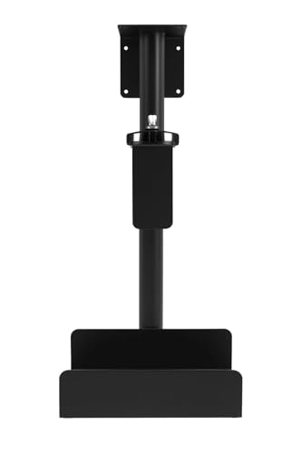 Image of Sii Universal Adjustable CPU Holder Wall & Desk Mount with Tray |CPU Stand |Wall Stand Heavy Duty Metal Stand for Computer Tower