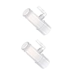 2-Pack LifeSource Oxygen Enrichment Adapter, Oxygen Connector. CPAP Tube Adapter.