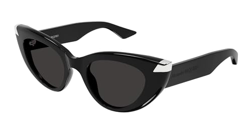 Image of Alexander McQueen AM0442S Black/Grey 50/21/135 women Sunglasses