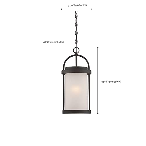 Image of Nuvo 62 /655 Outdoor Hanging Lantern, Willis LED