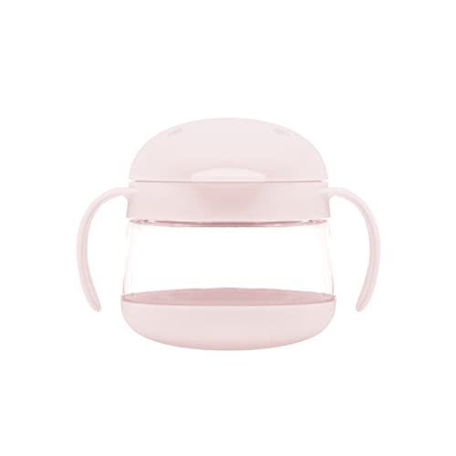 Image of Ubbi Tweat Snack Container for Kids & Toddlers, Blush Pink | Tritan Spill-Proof Snack Cups, BPA-Free, On-the-Go Toddler Essentials, Portable Travel Food Storage