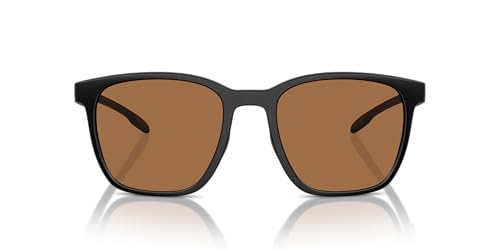 Native Unisex Sunglasses Matte Black Frame, Brown Polarized Lenses, 54MM3