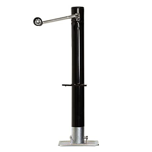 Side Wind Trailer Jack | 5000Lb Capacity A-Frame | 14 4/5" Travel | Excellent Powder Coating | Great For Trailers, Campers, Boats, & More | Bj-5000Sw-1 #TOP19