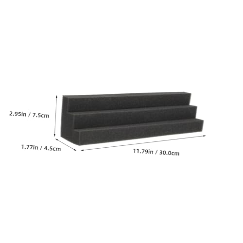 4pcs Soundproofing Wall Panels Acoustic Sponge Panels Wedge Shape Noise Reduction for Recording Studios miniatura 2