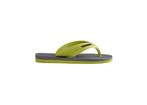 Chinelo Max, Havaianas, Meninos, Verde/Cinza, 29/30