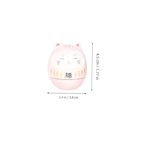 Figurines de chat Maneki Neko en céramique à offrir en cadeau - 3