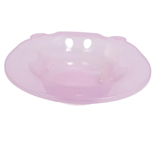 BEBEMOKO Sitz Bath Basin for Postpartum Care Durable Plastic Sitz Bath for Women for Comfort Cleansing for Elderly Mothers Soothing Relief