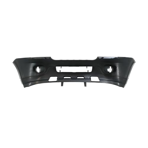 Image of Compatible with Lincoln Navigator 2003-2004 Front Bumper Cover | Primed, With Fog Light Holes, Without Parking Sensor Holes, Ready to Paint, OEM 2L7Z17D957EAA, FO1000525