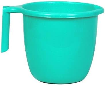 Aak Plastic Mugs for Bathroom Bath Accessory Mug Bathing Mugs Dabba Camping Mug, Certified Bathing Water Mug - 1.5 Litre Capacity (Random Color)-image-26