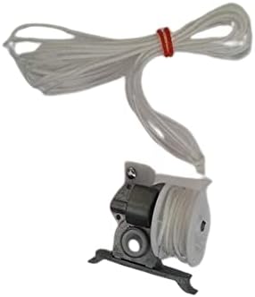 Amazing Drapery Hardware PRE-Corded High Profile Cord Tilt Control/Geared for Square Rod (1, White)