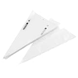 FM Professional 21500 Lot de 100 poches à douilles professionnelles jetables, poche à do...