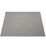 スミノエ(Suminoe) オーダーラグ アイボリー 幅170cm ×長さ50cm LONGFORF 防炎 消臭