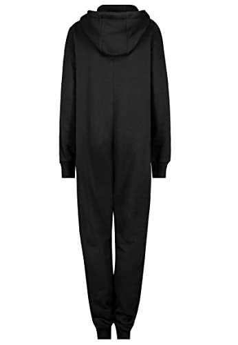 Eight 2 Nine Damen Sweat Overall Einteiler Onesie black M/L