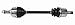 GSP NCV21063 CV Axle Assembly - Compatible with Select Acura RDX; Left Front (Driver Side)