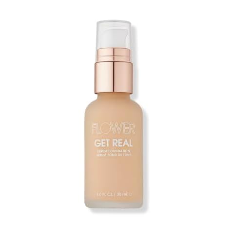 FLOWER BEAUTY Get Real Serum Foundation - Natural Beige, 1 ea Cover
