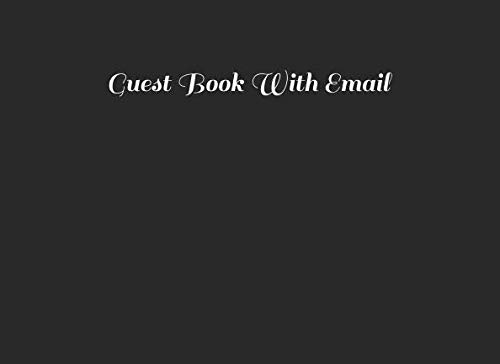 Guest Book With Email