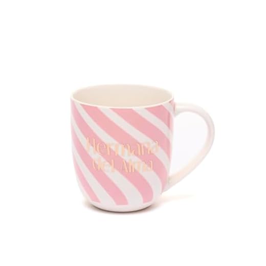 DRAEGER PARIS 1886 - Taza Cerámica Personalizada Hermana del Alma - Diseño Chic, Mensaje en Oro, 320 ml, Caja de Regalo - Apta para Lavavajillas, No para Microondas