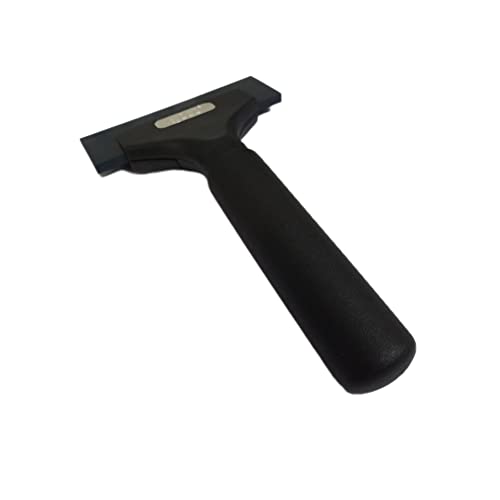 Image of Phoenix Enterprise Squeegee Heavy duty Nylon rubber with aluminum alloy strong bracket and handle with anti-slip grain handle cover for cleaning window , Vinyl application, tint application, etc. with allen key (Pack of 2)
