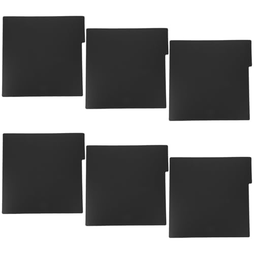 Rangement de disques vinyles facilité grâce aux intercalaires rigides Zerodeko noirs