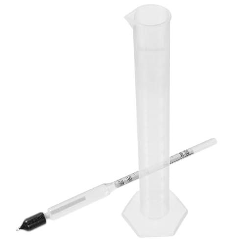 IMIKEYA 1Satz Hydrometer mit Messzylinder für Präzise Teigmessung Bäckerbedarf für Einfach zu Bedienen für Backen Lebensmittelzubereitung