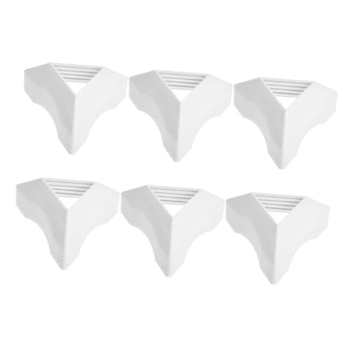 Cabilock 30Pcs Plastic Base Cube Display Stand for Puzzle Cube Holder Stable Secure Storage for Collection and Photography