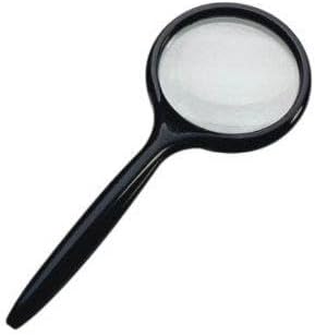 5X Magnification Portable Hand Held Magnifier 50mm Lens Glass Magnifier Reading Loupe Mg86041