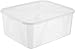 Produktbild Rotho Arco Aufbewahrungsbox 19l mit Deckel, Kunststoff (PP) BPA-frei, transparent, 19l (42,0 x 35,1 x 17,2 cm)
