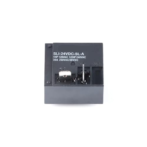 Relé de potencia SLI-24VDC-SL-A 24V 30A de 4 pines para circuitos eléctricos 5