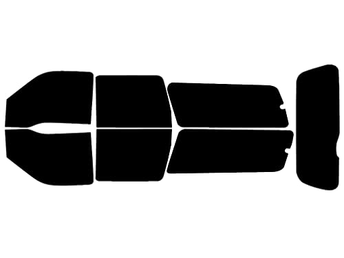 Rvinyl Window Tint Kit Compatible with Ford Excursion 2000-2005 - Complete Precut Kit - 5%