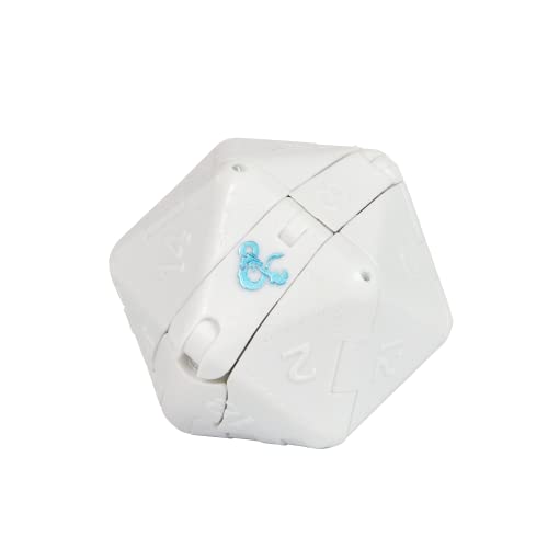 Dungeons & Dragons Dicelings White Dragon Collectible D&D Monster Dice Transforming Giant D20 Action Figures Role Playing Dice #TOP5