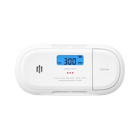 X-Sense CO Melder mit Spitzenwert Speicher, Kohlenmonoxidmelder, Akkurater Sensor mit 10 Jahre Batterie & LCD Display, TÜV Zertifiziert nach EN 50291, XC04-R Cover