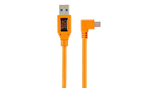 Tether Tools USB 2.0 to Mini-B 5-Pin Adapter Pigtail 50cm Brand, Black/White