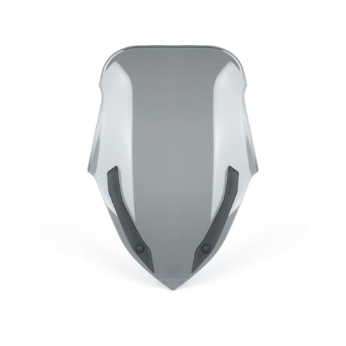 Pare-brise avant moto Xmax 300 haute résistance finition grise profilée