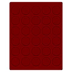 Plantilla de Terciopelo LINDNER 39 mm Rojo Oscuro Redonda 2706E 1