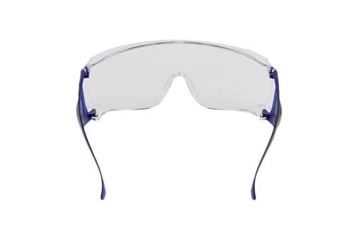 Image of Karam ES007 Safety Goggles with Clear Lens | Scratch & Impact Resistant | Safety Glasses for Multipurpose Use for Pollution, Dust, Riding & Construction Work | PACK OF 12