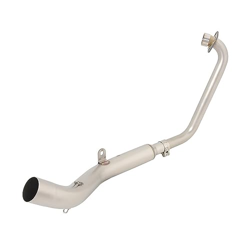 XKCMGSI Completo De Escape para Motocicleta Tubo De Enlace Medio Delantero De 51MM con Catalizador para ZONTES ZT125 U1 G1 2021 2022 Silenciador de Escape