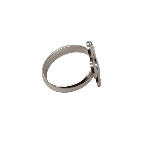 Bague fleur en argent 925 idée cadeau bague artisanale poinçonnée