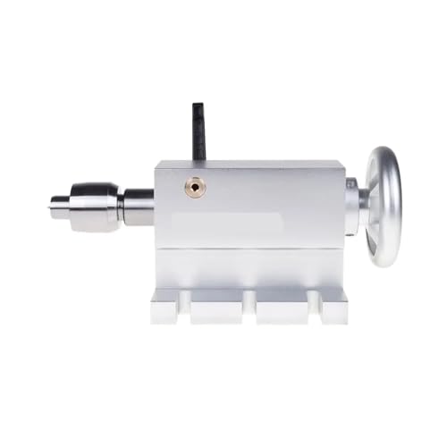 KACOME CNC Rotary axis indexing Tailstock TS290-A/B/C with MT2 Thumbs with 65 mm Center Height for CNC Rotary Tables, milling Machines and Machine Tools(TS290-B)