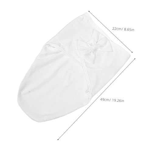 Couverture emmaillotage bébé extensible et respirante avec bonnet pour sommeil